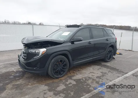 2021 GMC Terrain Fwd Slt from USA, damaged, VIN 3GKALPEV5ML395752